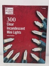 Home Accents Holiday 300 Clear Incandescent Christmas/Wedding Mini String Lights