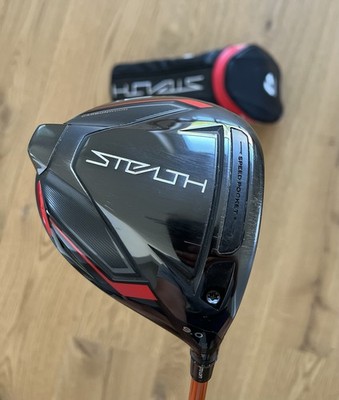 Taylormade Stealth Driver 9,0 mit Premium Tour DI Stiff Schaft Rechtshand