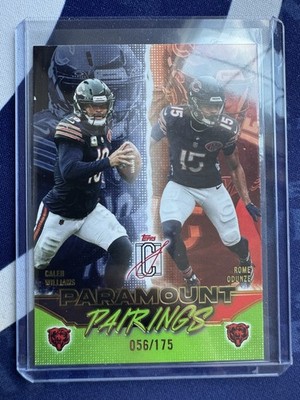 Topps 2025 Signature Class Paramount Pairings Caleb Williams/Odunze PP-1 056/175