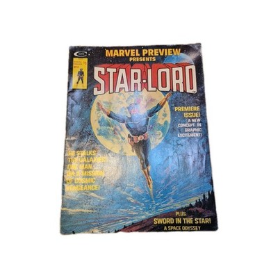Vintage  76 Marvel Preview Presents STAR-LORD 1st Appearance Origin Comic Book 