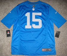 Golden Tate Detroit Lions Thanksgiving Blue Men's Nike Game Jersey