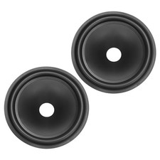2Pcs 6" Paper Speaker Cone Subwoofer Cones Drum Paper 1" Voice Coil Diameter