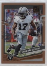 2023 Panini Clearly Donruss Orange /75 Davante Adams #27 1mw3