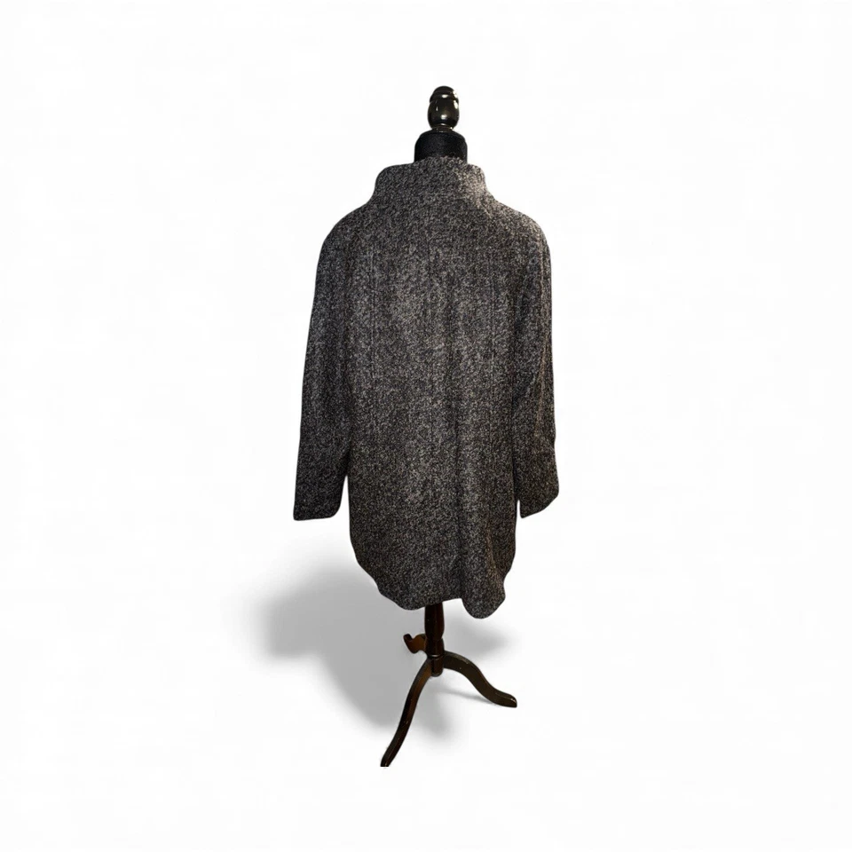 🔥 Anne Klein Women’s Wool Polyester Blend Peacoat Winter Coat Jacket Size XL 🔥 - Image 3 of 4