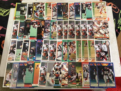 (90) Tim McGee Football Cards Base Cincinnati Bengals Lot Collection