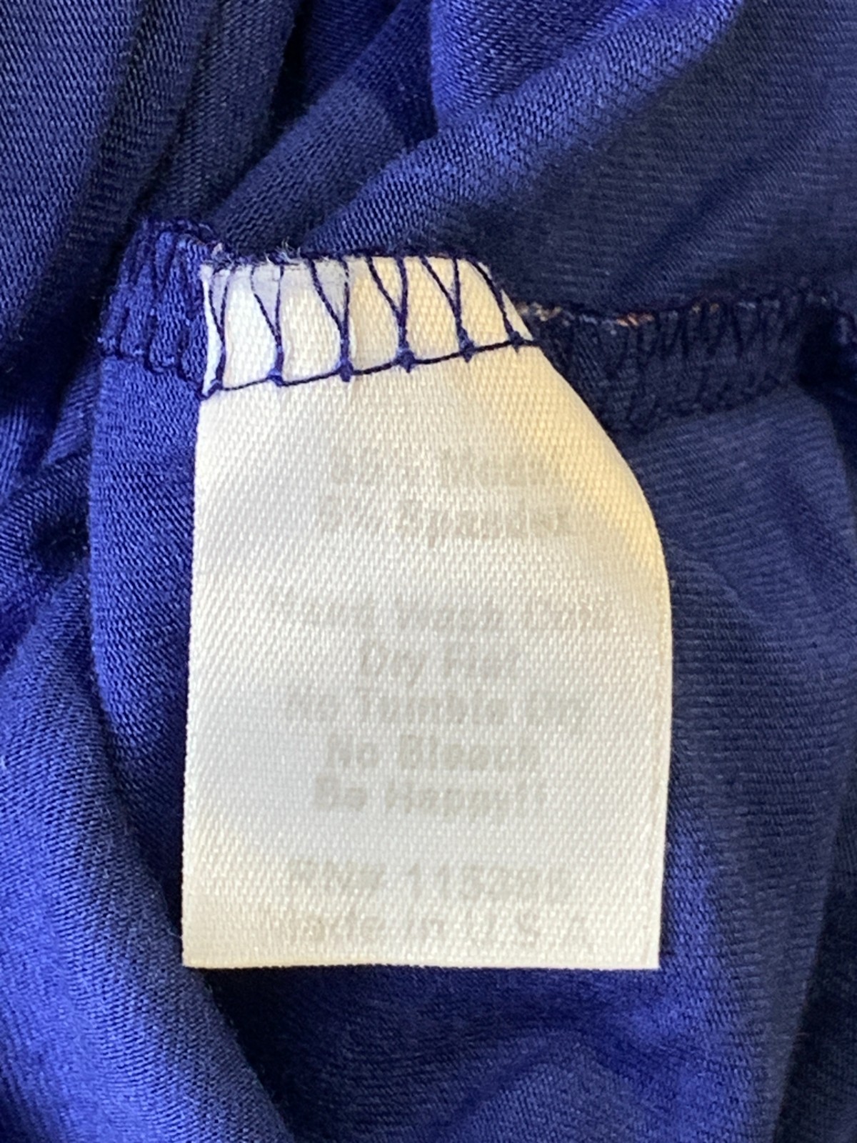 Fighting Eel Womans Blouse Small Medium Blue Oran… - image 7