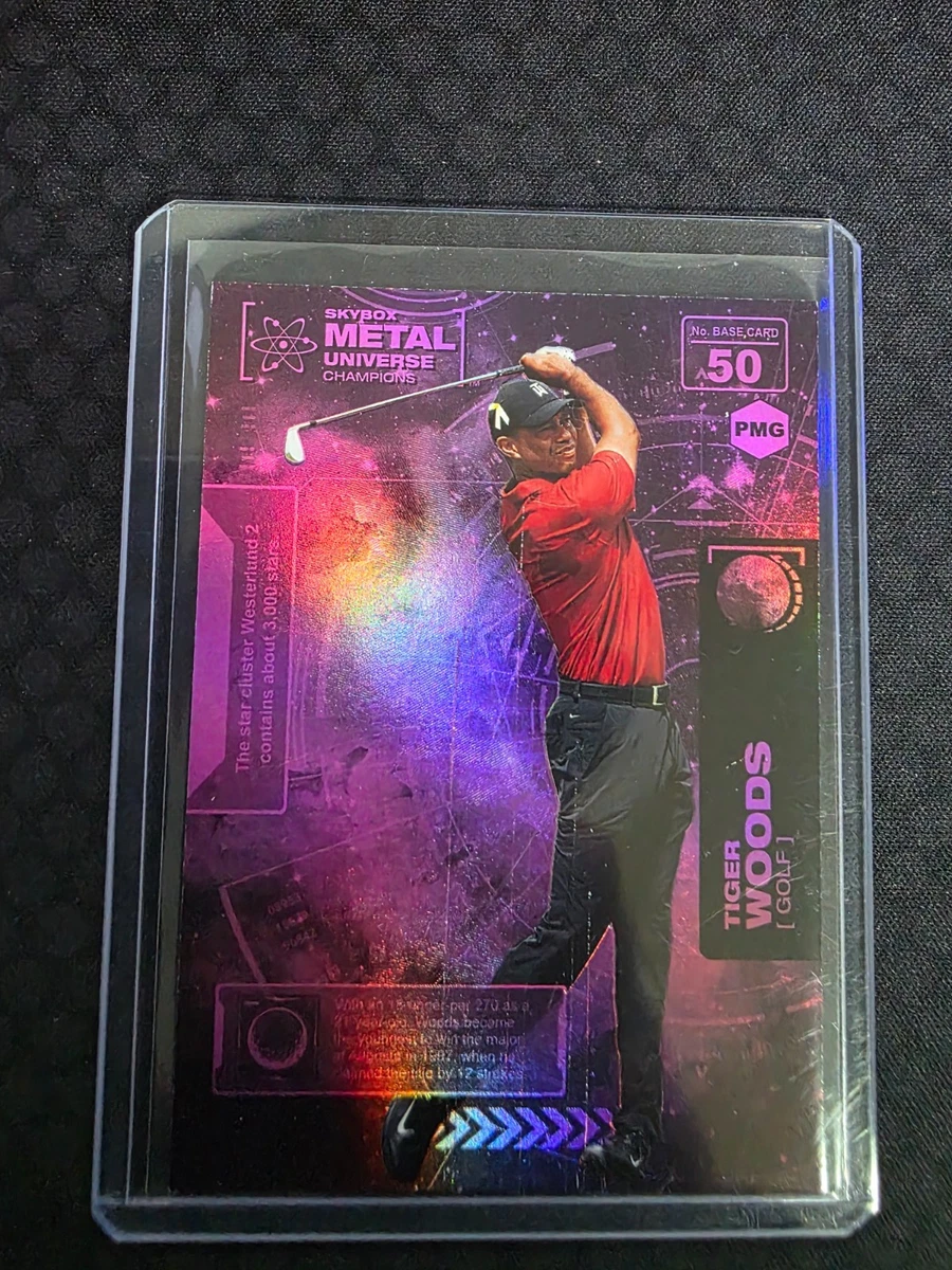 2021 Skybox Metal Universe Champions - Tiger Woods #50 | eBay