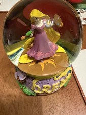 Disney Rapunzel Tangled By Clintons MusicalSnow Globe Perfect Condition No Box