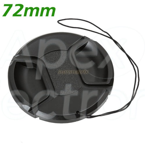 52 58 62 72 mm Center Pinch Lens Cap Cover f Canon Nikon Sony Tamron DSLR Camera - Picture 19 of 25