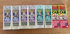 Brain Quest "Be A Know It All" Set of 8 Decks 4th-6th Grade 1995 Vintage