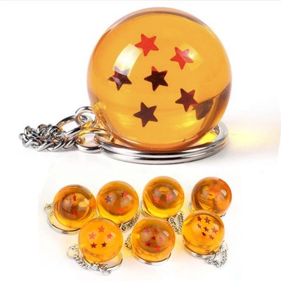 Dragon Ball Z DBZ Star Ball Key Chain Bag Charm Set of 7 or individual