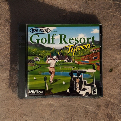 Top Flite presents ~ Golf Resort Tycoon PC, 2001 by Activision in Jewel case VG+