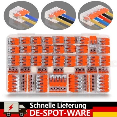 90x für Wago Klemmen WegeKlemme mit Hebel 221-412/221-413/221-415 Hebelklemmen
