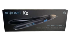 Bio Ionic 10X Pro Styling Iron 1" Nano Ionic-with Vibrating Plates Brand New