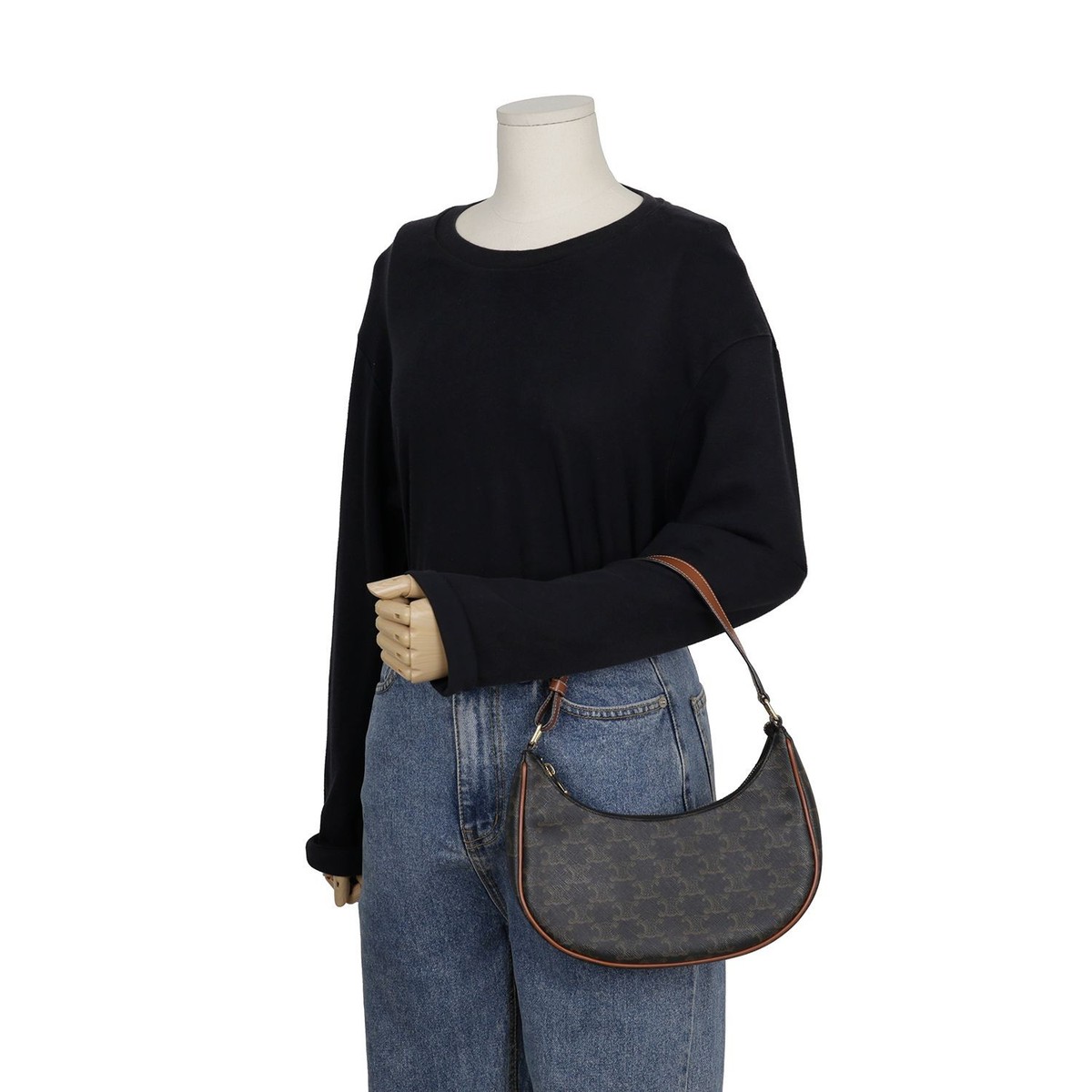 お気に入り♪◇MEDIUM AVA バッグ◇CELINE Celine Medium AVA Color Black W:10.63×H:7.09×D:2.36 inch