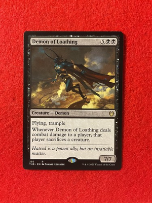 #ad #ad Demon of Loathing Theros Beyond Death Magic the Gathering MTG $1.50