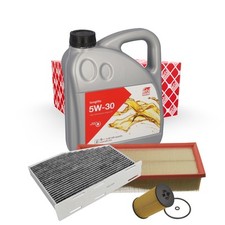 FEBI BILSTEIN Inspektionset komplett Öl und alle Filter für Opel Corsa C X01