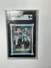 Panini 2021 Clearly Donruss Trevor Lawrence #51 Rated Rookie SGC 9 Jaguars