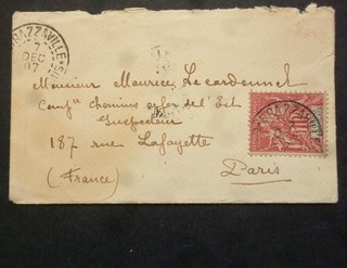 Congo Francaise Brazzaville/Paris 1907
