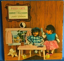 HARRY NILSSON JOHN LENNON &bull; PUSSY CATS  LP &bull; 1974 RCA CPL1-0570 ♪♪ NEAR MINT 