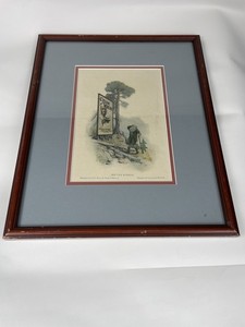 Edward V. Brewer Print Cream Of Wheat 1915 Rip Van Winkle Matted Framed Glass