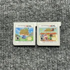 Nintendo 3DS Animal Crossing New Leaf & Happy Home Designer Lot CARTRIDGE ONLY