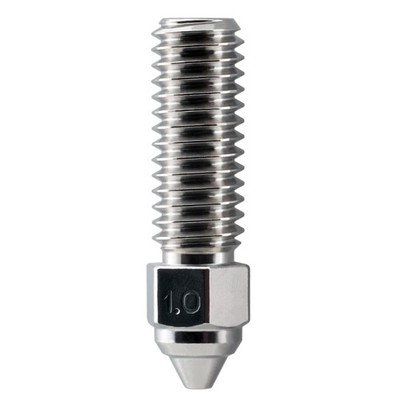 Microswiss Brass Plated Nozzle 1.0mm for Sovol SV06 Plus SV07 3D Printers