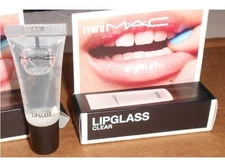 MAC LIPGLASS CLEAR LIPGLOSS LIP GLOSS BRILLANT A LEVRES .24 OZ / 7 ML