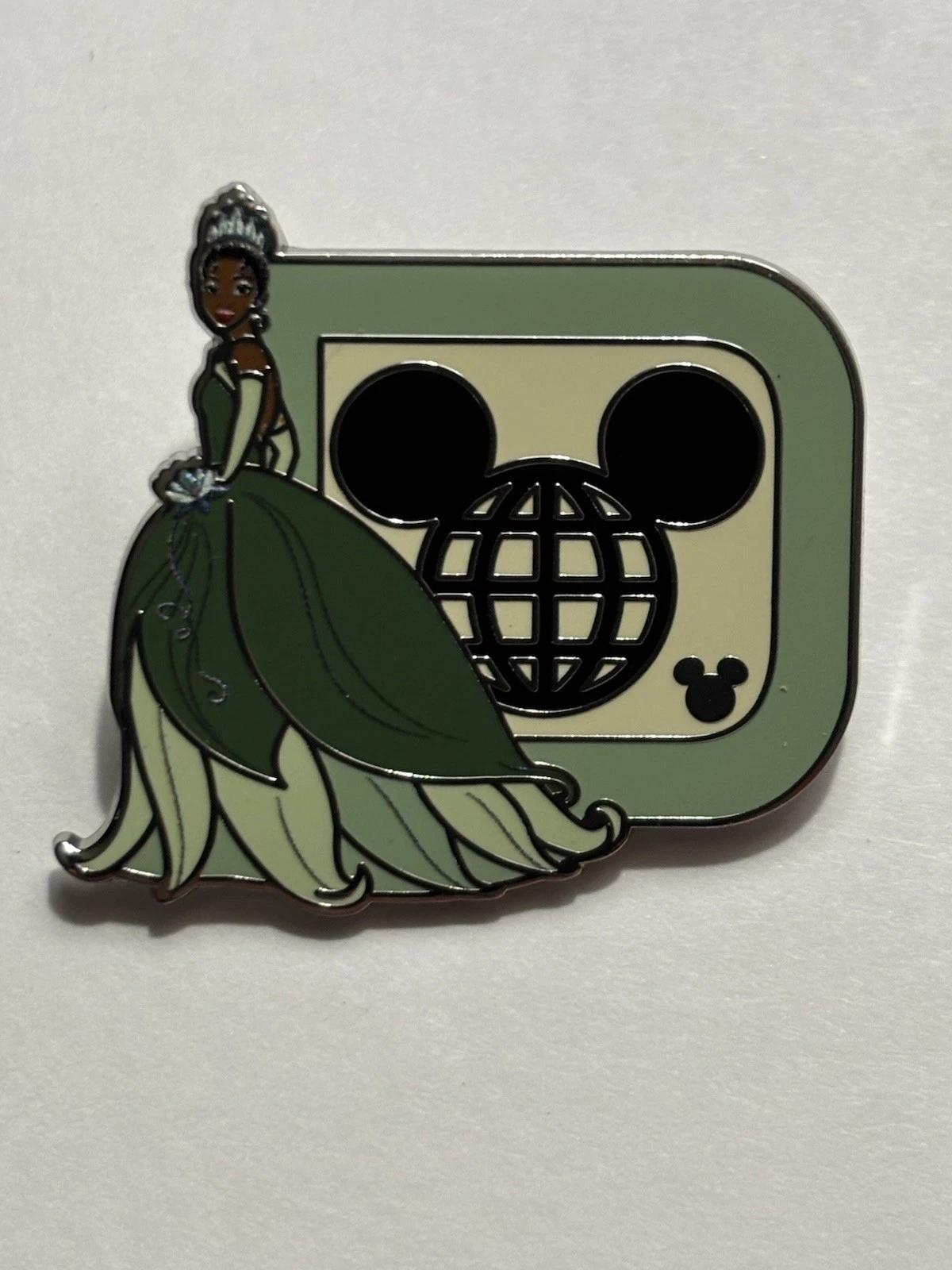 2025 WDW Hidden Disney Pin Tiana D Logo Hidden Mickey Pin Princess and the Frog