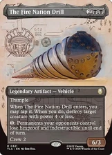 Borderless THE FIRE NATION DRILL x1 mtg NM-M The Last Airbender 1 Rare