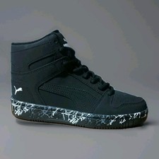 PUMA Rebound Layup NBK, Black color, size 5 US kids 395114-01