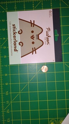 Pusheen Stickerland Sticker Book 120 Stickers Kids Collectible Sealed 6 Pages