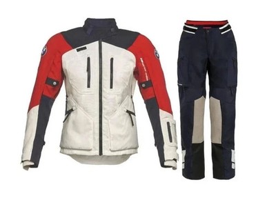 BMW Motorrad Rallye Cordura Suit Womens Motorcycle Motorbike Touring Suit
