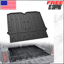 TPE Rubber Rear Cargo Bed Mat Slush Liners For 2014-2025 Honda Pioneer 700-4 1PC