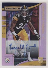 2018 Rookies & Stars Longevity Blue Signatures 65/75 Terrell Edmunds Auto fm0