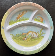 Guess How Much I Love You Divided Plate Melamine