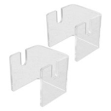 2 Pcs Présentoir Pour Éventail Chinois Acrylique Support Décoratif Ventilateur