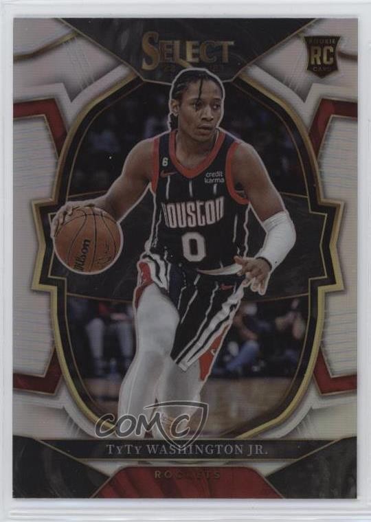 2022-23 Panini Select Concourse Silver Prizm TyTy Washington Jr #70 0uh2