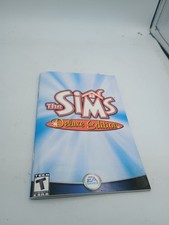 Sims: Deluxe Edition PC, 2002 Instruction Booklet Only.