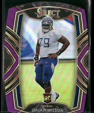 2020 Panini Select #291 Isaiah Wilson Purple Cut