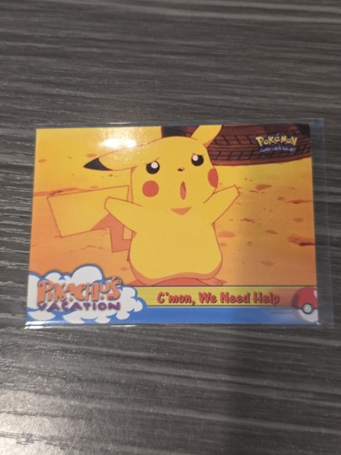Pokemon Topps Pikachu's Vacation #53 C'mon, We Need Help