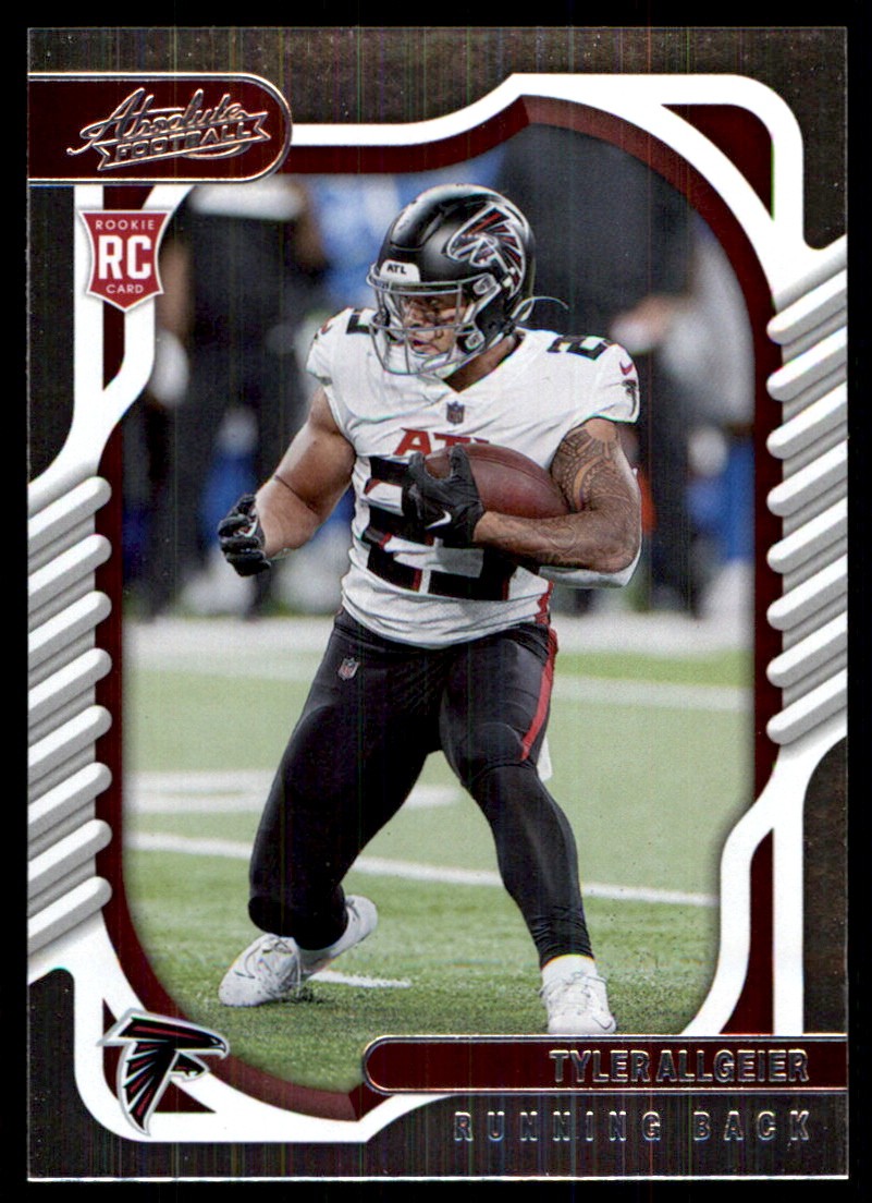 Tyler Allgeier Panini Absolute #198 Base