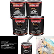 Gray Epoxy Primer Sealer 2.1 VOC 2 Qt Kit Automotive Industrial Use