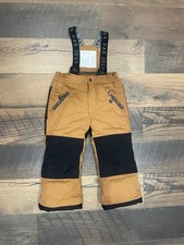 Boys Snow Ski Outdoor All-Weather Pants Orange Black Size 3 93cm Deux Par Deux