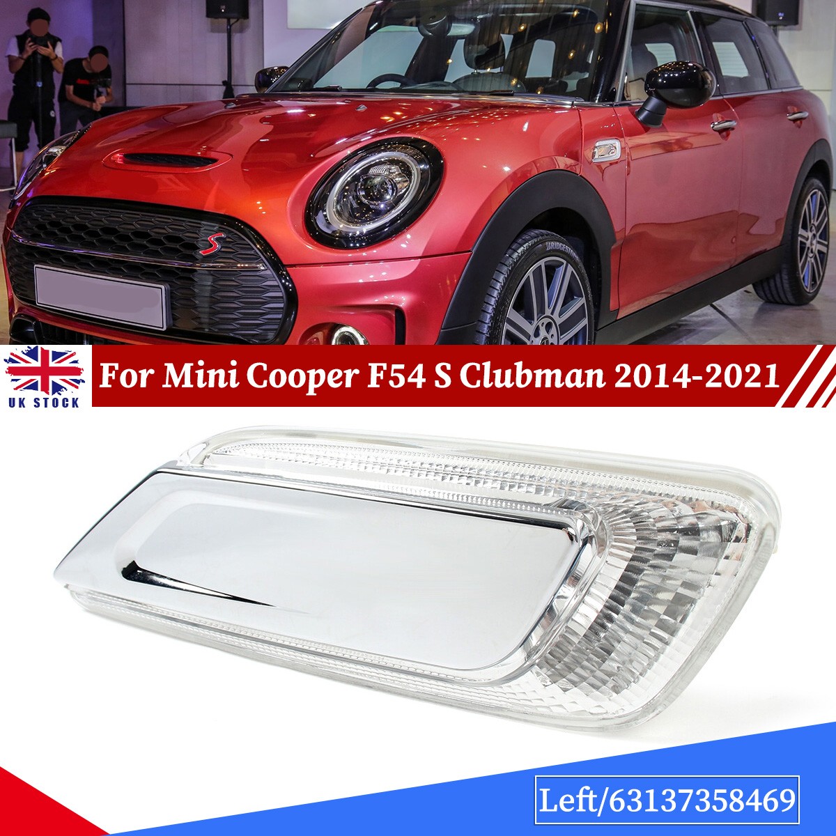 Turn Signal Indicator Dynamic Marker Light For Mini Cooper F54 Clubman 2015-2022