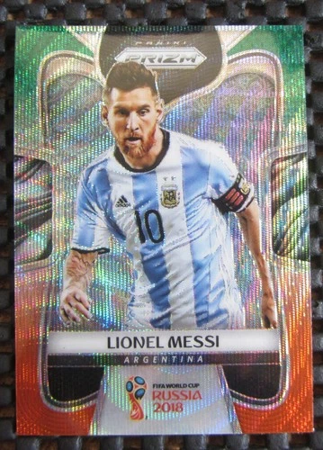 World Cup Lionel Messi 2018 Panini Prizm World Cup Lionel Messi #1 Green