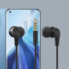 3.5mm Wired In-ear Stereo Earbuds Gaming Bass Microphones Noise-Cancelling