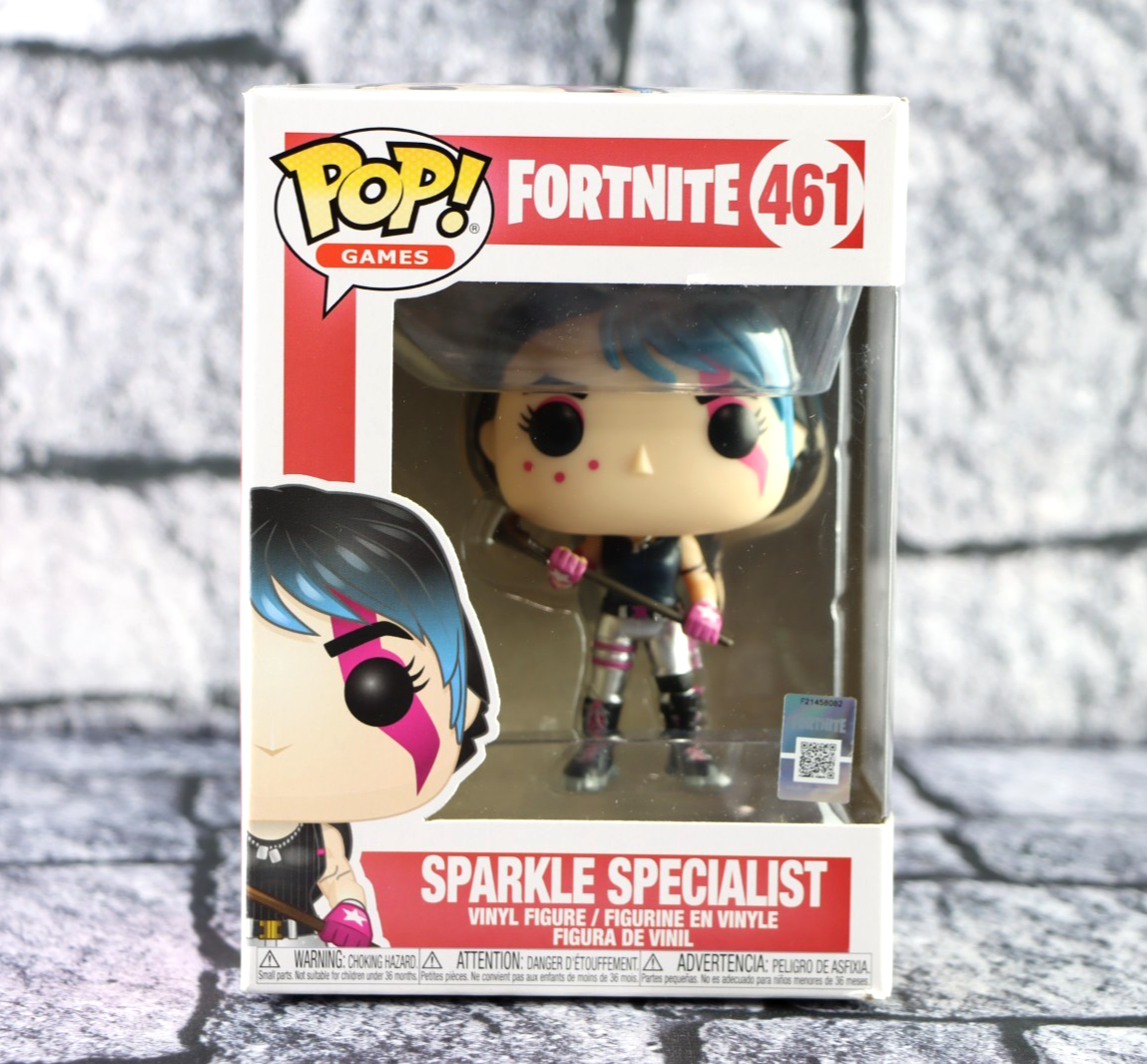 Funko Pop! Games Fortnite Sparkle Specialist #461 With Protector