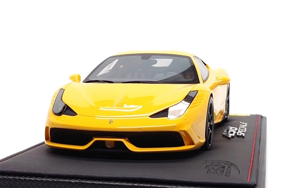 BBR Models 1:18 Ferrari 458 Speciale in Giallo Modena (defect) - Image 4 of 4