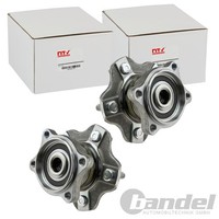 2X NTY Radlager Satz Hinten Passend FÜR Nissan Maxima Quest Teana | KLT-NS-085